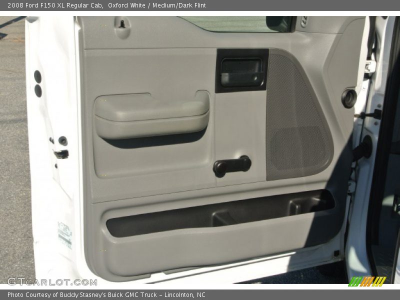 Oxford White / Medium/Dark Flint 2008 Ford F150 XL Regular Cab