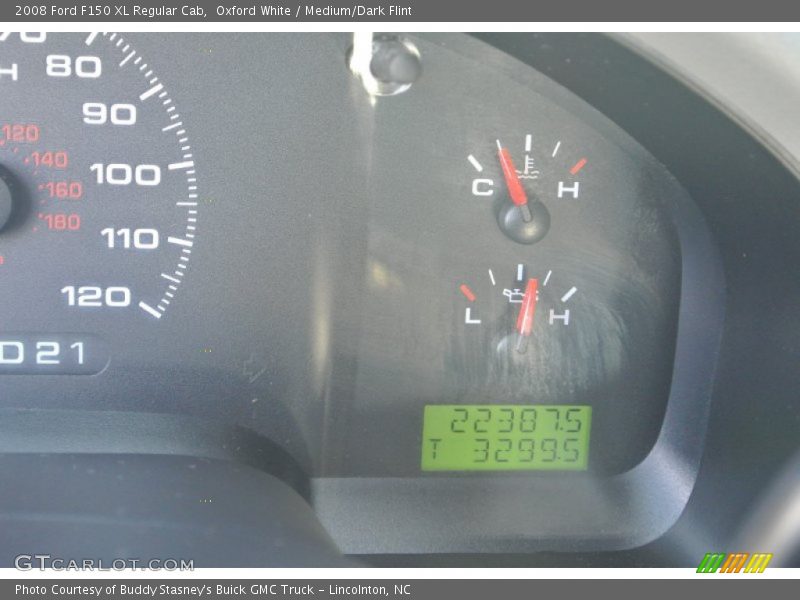 Oxford White / Medium/Dark Flint 2008 Ford F150 XL Regular Cab