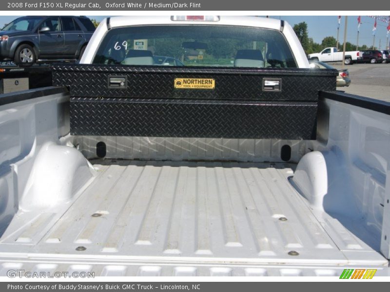 Oxford White / Medium/Dark Flint 2008 Ford F150 XL Regular Cab