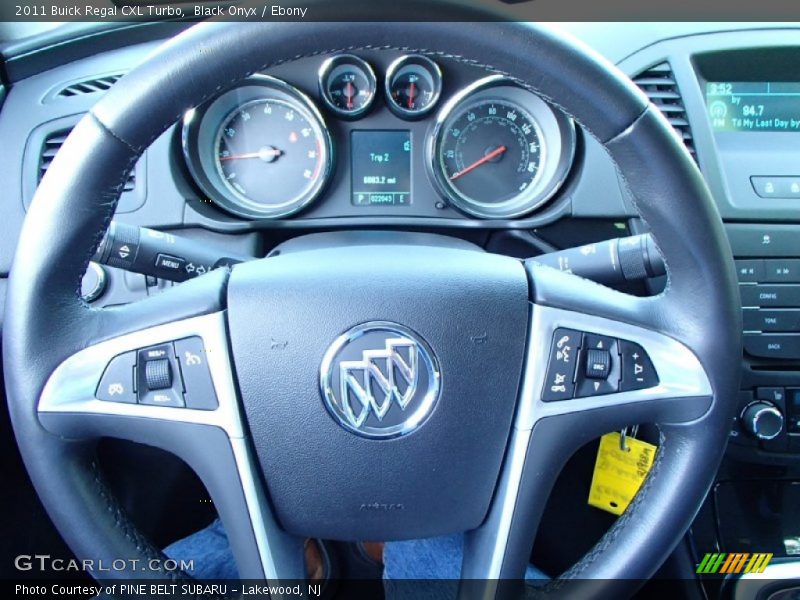 Black Onyx / Ebony 2011 Buick Regal CXL Turbo