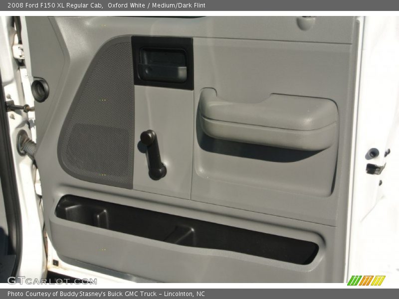 Oxford White / Medium/Dark Flint 2008 Ford F150 XL Regular Cab