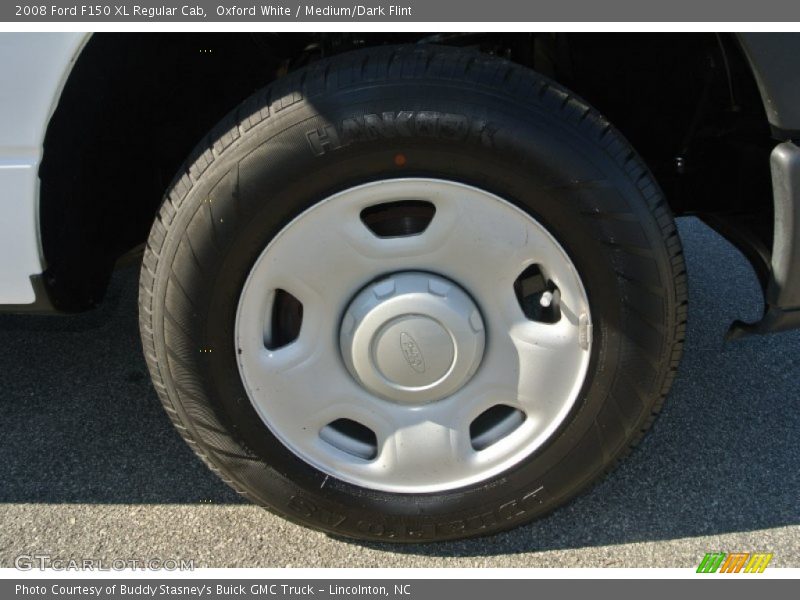 Oxford White / Medium/Dark Flint 2008 Ford F150 XL Regular Cab