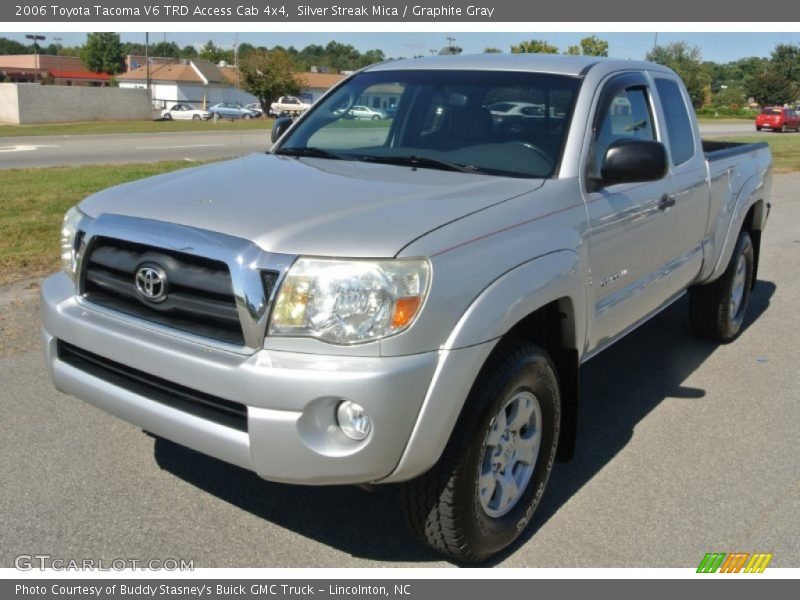 Silver Streak Mica / Graphite Gray 2006 Toyota Tacoma V6 TRD Access Cab 4x4
