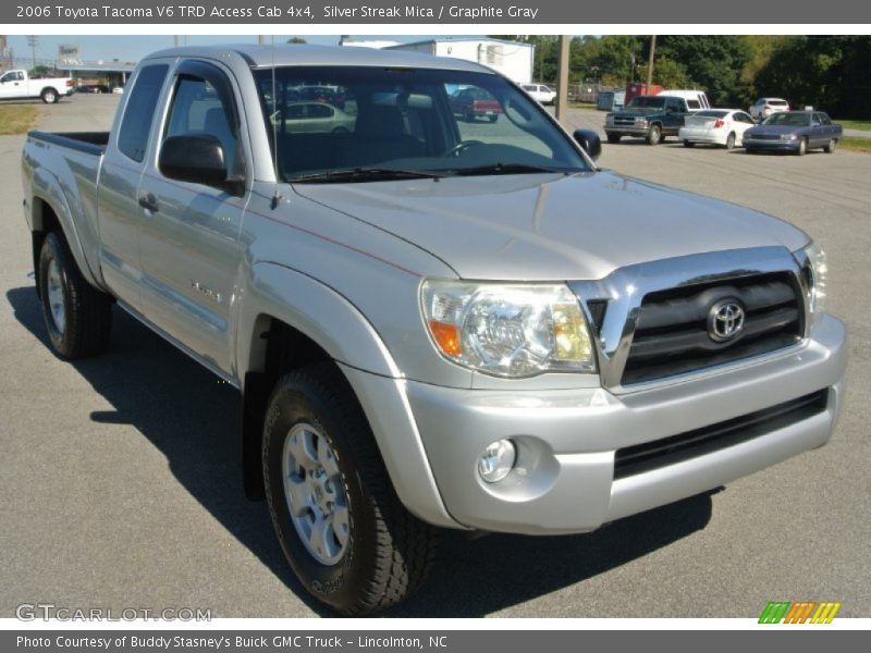 Silver Streak Mica / Graphite Gray 2006 Toyota Tacoma V6 TRD Access Cab 4x4