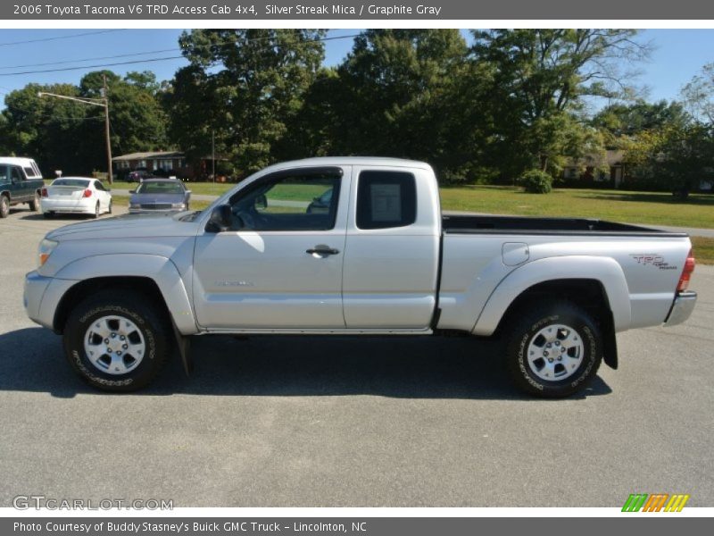 Silver Streak Mica / Graphite Gray 2006 Toyota Tacoma V6 TRD Access Cab 4x4