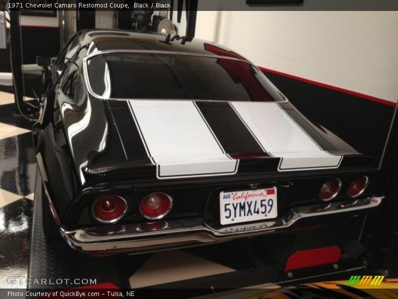 Black / Black 1971 Chevrolet Camaro Restomod Coupe