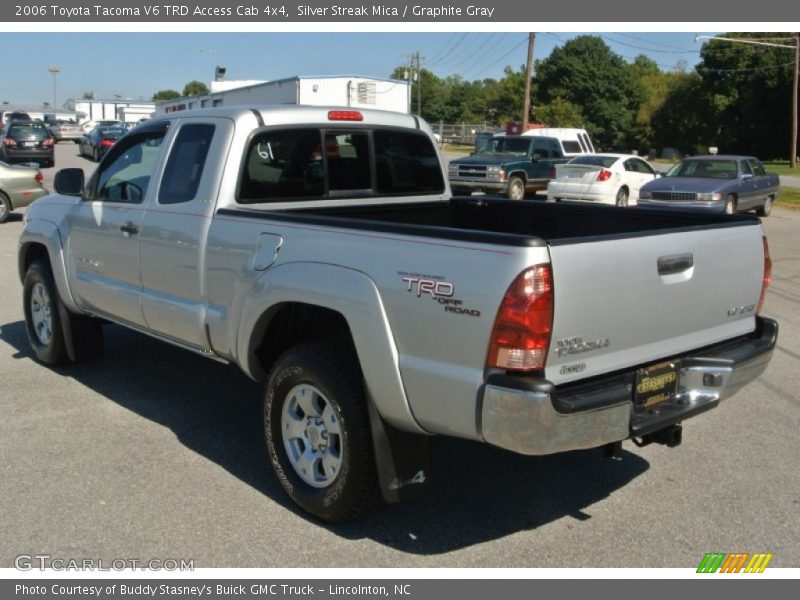Silver Streak Mica / Graphite Gray 2006 Toyota Tacoma V6 TRD Access Cab 4x4