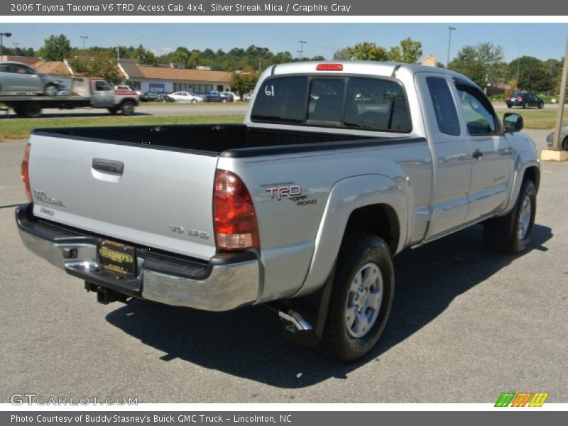 Silver Streak Mica / Graphite Gray 2006 Toyota Tacoma V6 TRD Access Cab 4x4
