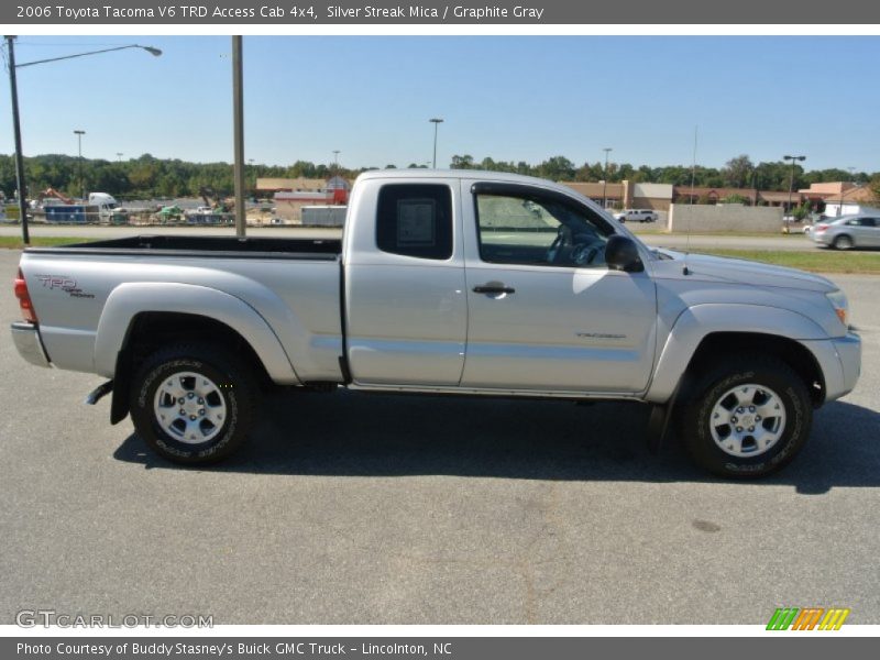 Silver Streak Mica / Graphite Gray 2006 Toyota Tacoma V6 TRD Access Cab 4x4