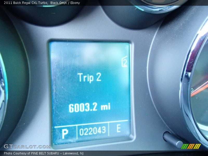 Black Onyx / Ebony 2011 Buick Regal CXL Turbo