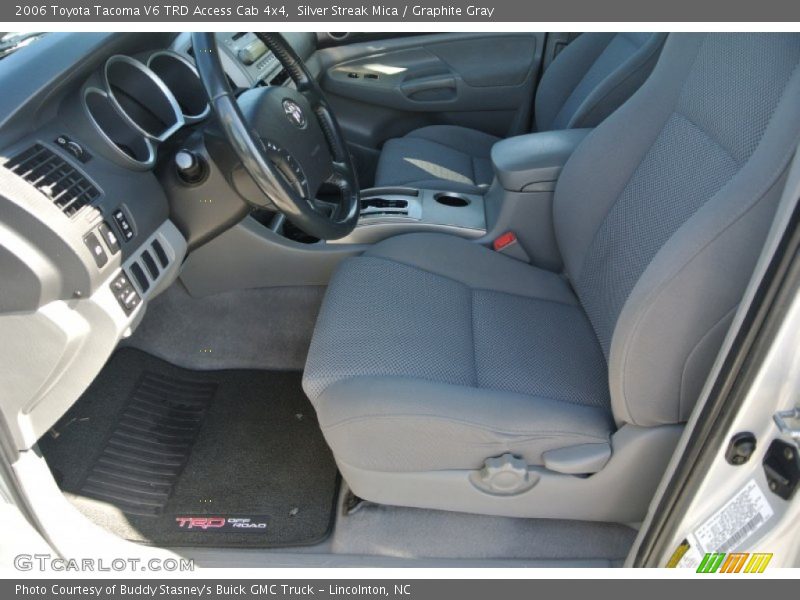 Silver Streak Mica / Graphite Gray 2006 Toyota Tacoma V6 TRD Access Cab 4x4