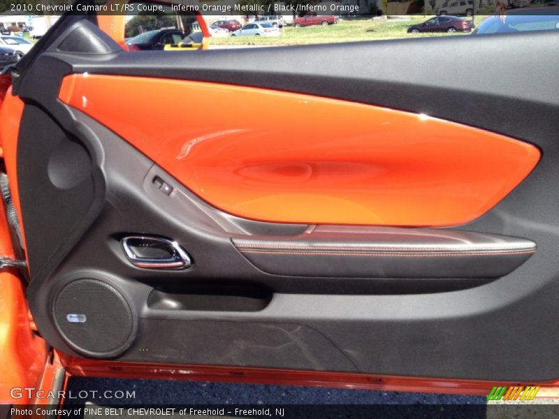 Door Panel of 2010 Camaro LT/RS Coupe
