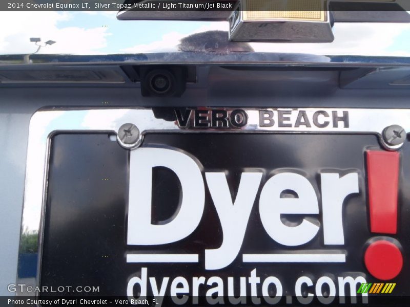 Silver Topaz Metallic / Light Titanium/Jet Black 2014 Chevrolet Equinox LT