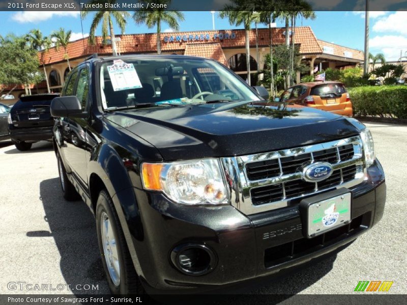Tuxedo Black Metallic / Stone 2011 Ford Escape XLS