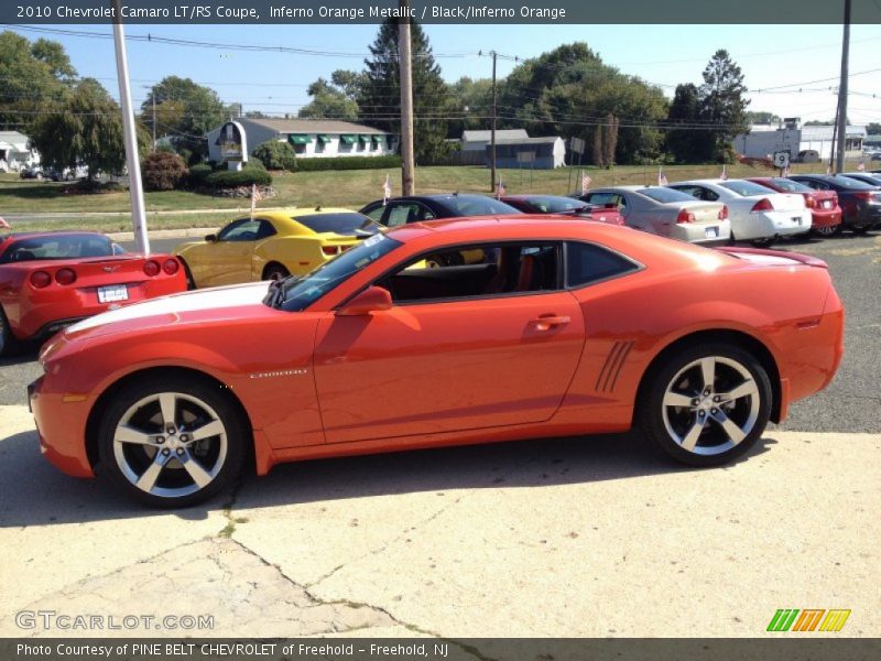  2010 Camaro LT/RS Coupe Inferno Orange Metallic