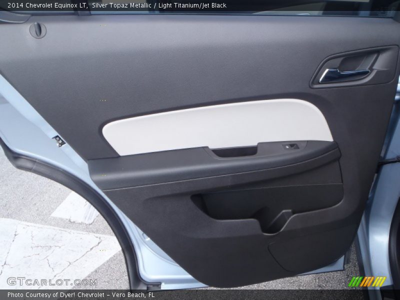 Silver Topaz Metallic / Light Titanium/Jet Black 2014 Chevrolet Equinox LT