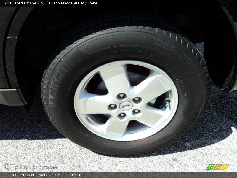 Tuxedo Black Metallic / Stone 2011 Ford Escape XLS