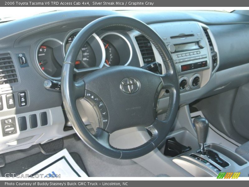 Silver Streak Mica / Graphite Gray 2006 Toyota Tacoma V6 TRD Access Cab 4x4