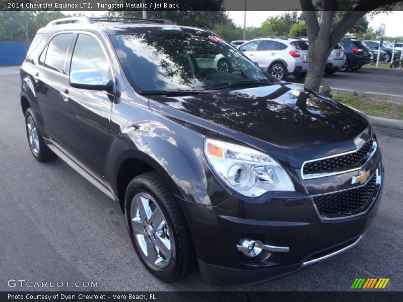 Tungsten Metallic / Jet Black 2014 Chevrolet Equinox LTZ