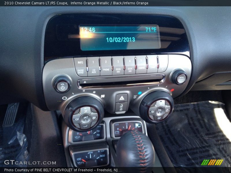 Audio System of 2010 Camaro LT/RS Coupe