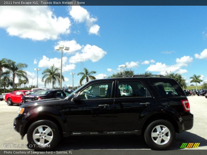 Tuxedo Black Metallic / Stone 2011 Ford Escape XLS