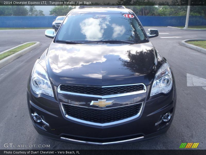 Tungsten Metallic / Jet Black 2014 Chevrolet Equinox LTZ