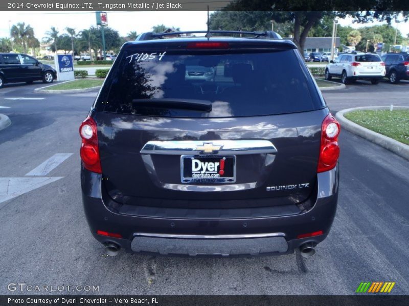 Tungsten Metallic / Jet Black 2014 Chevrolet Equinox LTZ