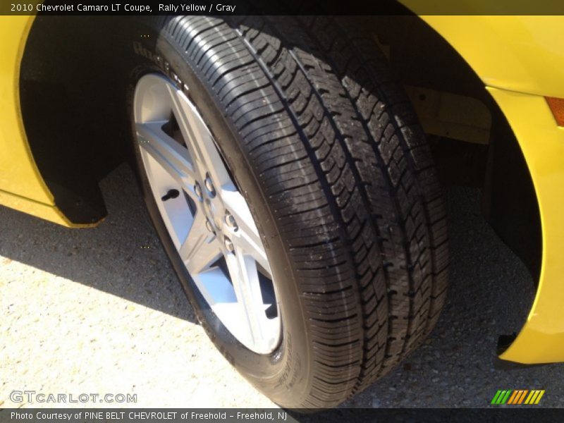 Rally Yellow / Gray 2010 Chevrolet Camaro LT Coupe