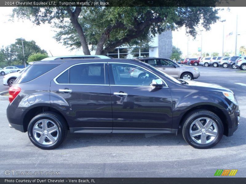 Tungsten Metallic / Jet Black 2014 Chevrolet Equinox LTZ