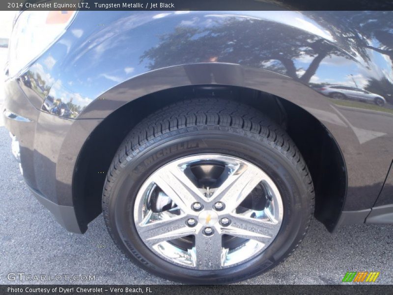 Tungsten Metallic / Jet Black 2014 Chevrolet Equinox LTZ