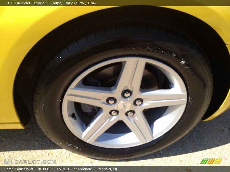 Rally Yellow / Gray 2010 Chevrolet Camaro LT Coupe