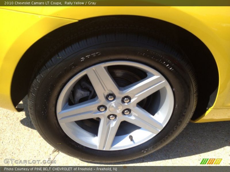 Rally Yellow / Gray 2010 Chevrolet Camaro LT Coupe