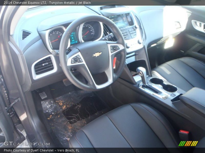 Tungsten Metallic / Jet Black 2014 Chevrolet Equinox LTZ
