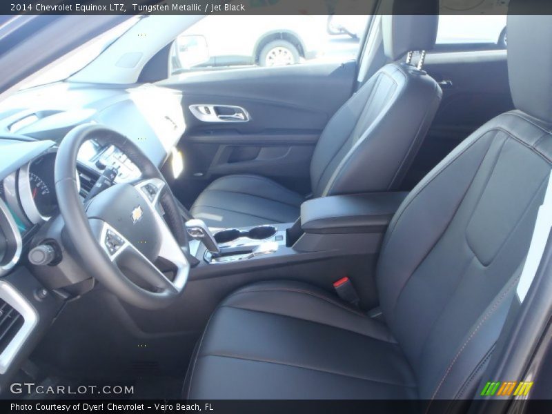 Tungsten Metallic / Jet Black 2014 Chevrolet Equinox LTZ