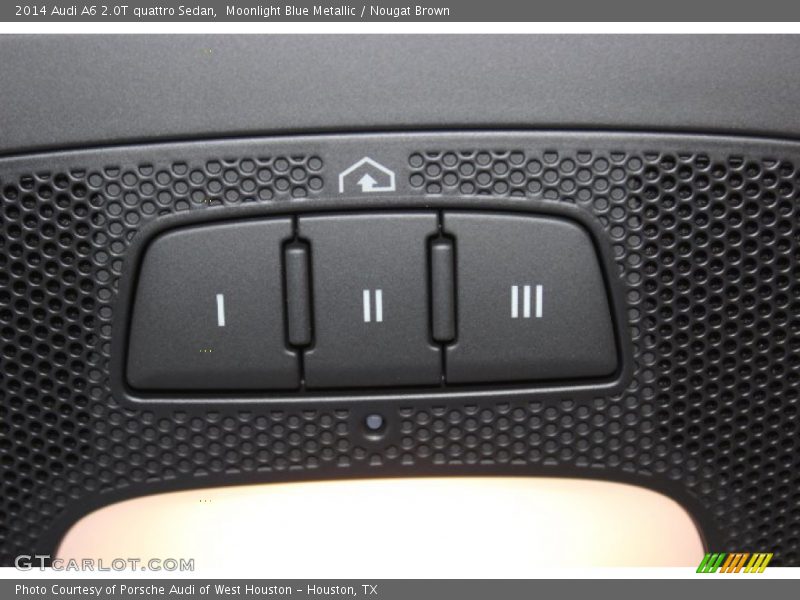 Moonlight Blue Metallic / Nougat Brown 2014 Audi A6 2.0T quattro Sedan