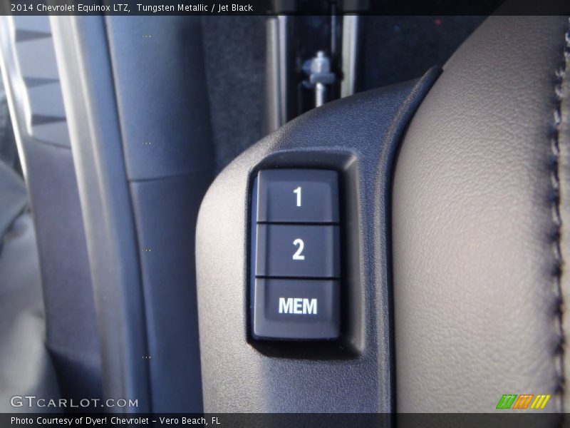 Tungsten Metallic / Jet Black 2014 Chevrolet Equinox LTZ