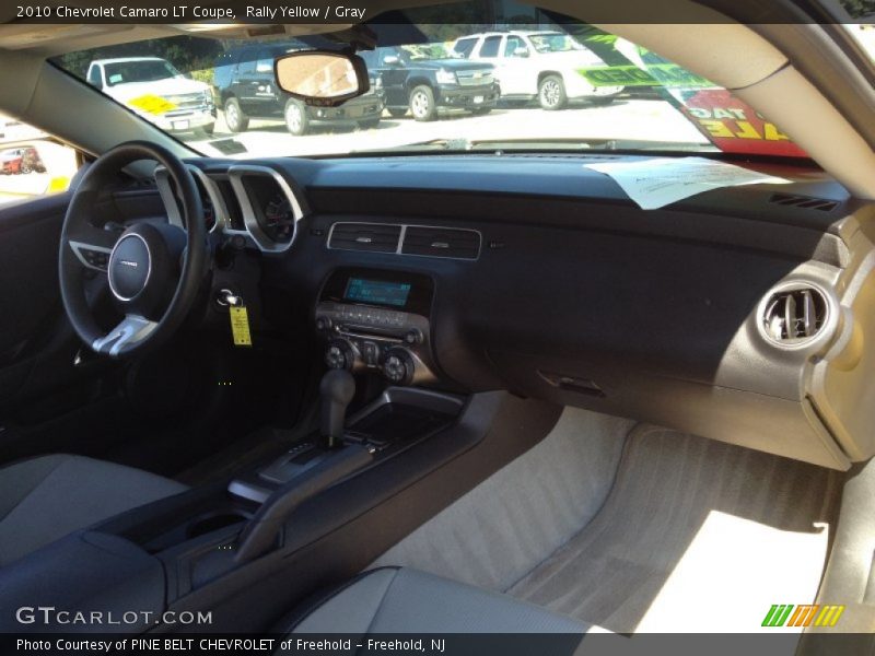 Rally Yellow / Gray 2010 Chevrolet Camaro LT Coupe