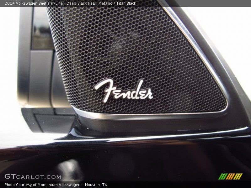 Deep Black Pearl Metallic / Titan Black 2014 Volkswagen Beetle R-Line