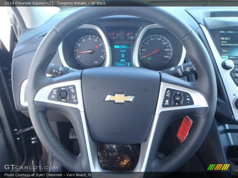 Tungsten Metallic / Jet Black 2014 Chevrolet Equinox LTZ