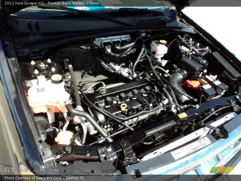 Tuxedo Black Metallic / Stone 2011 Ford Escape XLS
