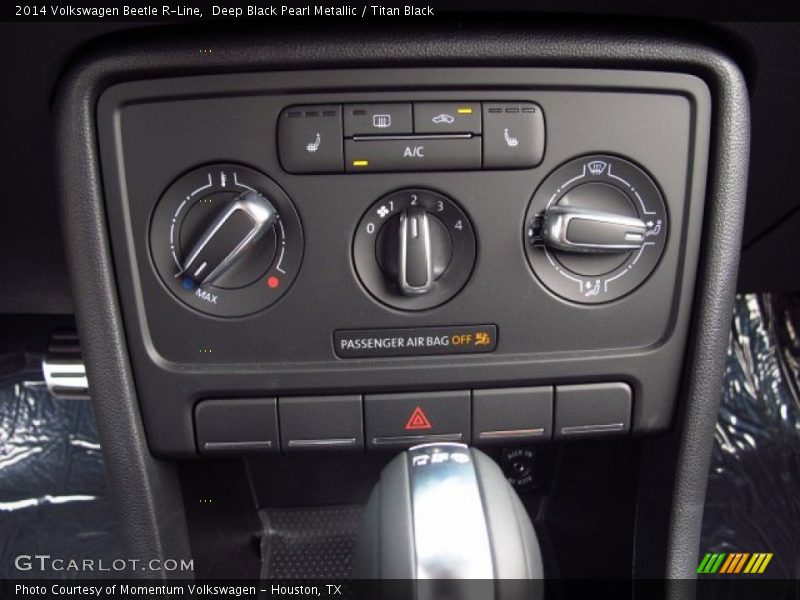 Controls of 2014 Beetle R-Line
