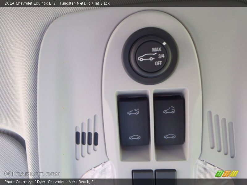 Tungsten Metallic / Jet Black 2014 Chevrolet Equinox LTZ