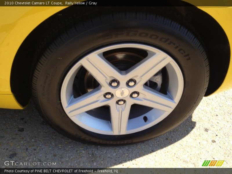 Rally Yellow / Gray 2010 Chevrolet Camaro LT Coupe
