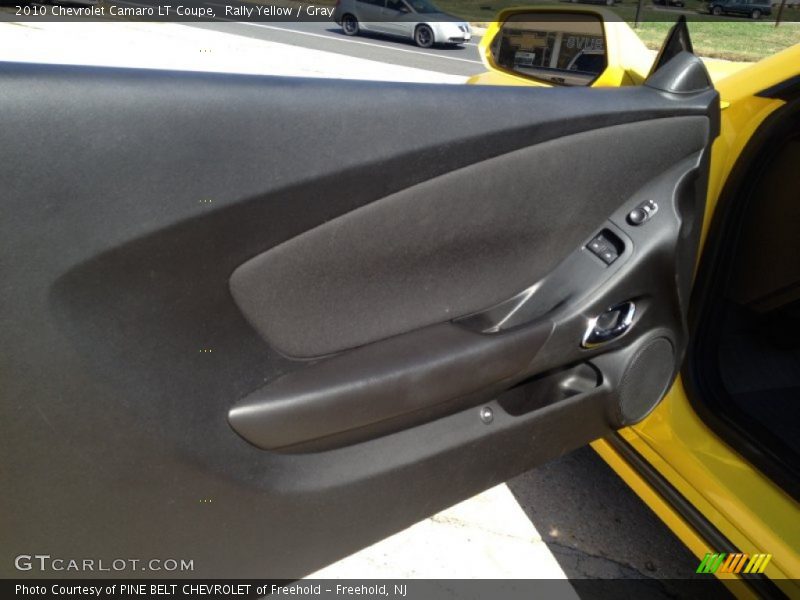 Rally Yellow / Gray 2010 Chevrolet Camaro LT Coupe