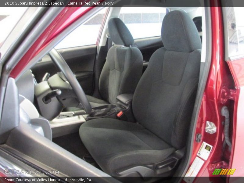 Camellia Red Pearl / Ivory 2010 Subaru Impreza 2.5i Sedan
