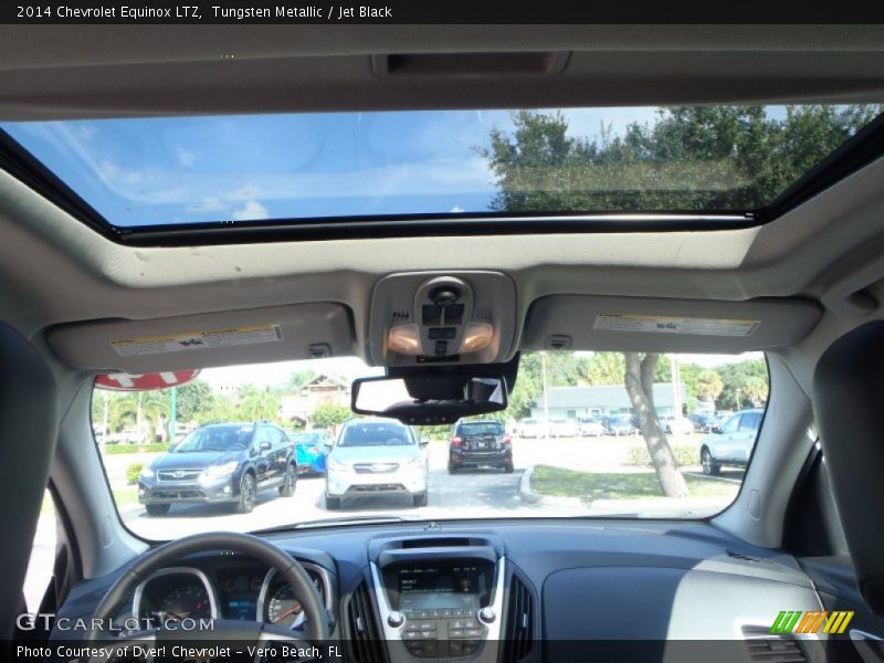Tungsten Metallic / Jet Black 2014 Chevrolet Equinox LTZ