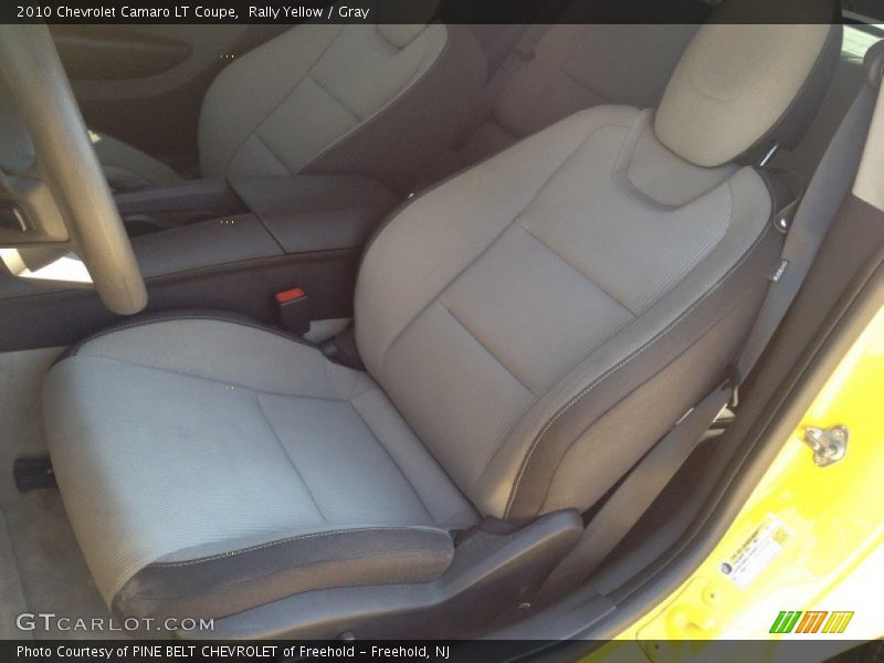 Rally Yellow / Gray 2010 Chevrolet Camaro LT Coupe