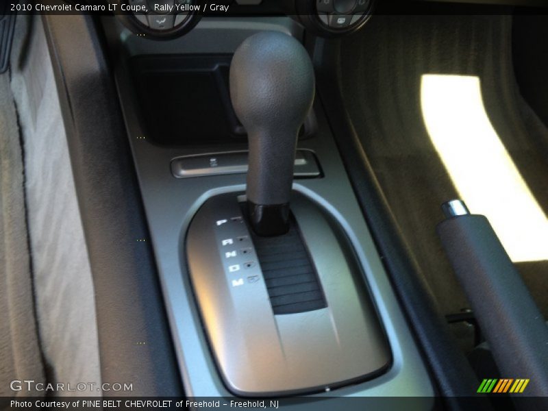 Rally Yellow / Gray 2010 Chevrolet Camaro LT Coupe