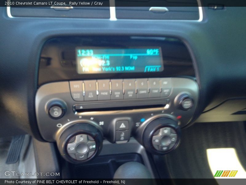 Rally Yellow / Gray 2010 Chevrolet Camaro LT Coupe