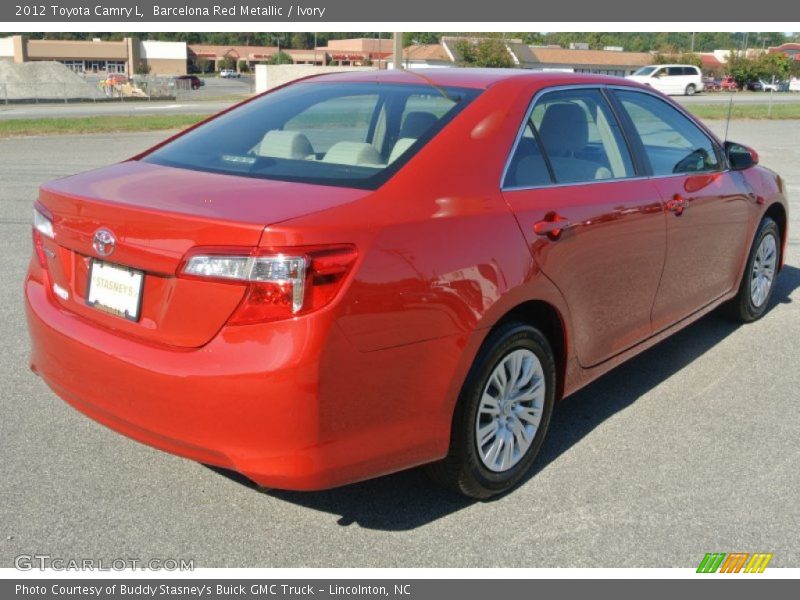 Barcelona Red Metallic / Ivory 2012 Toyota Camry L